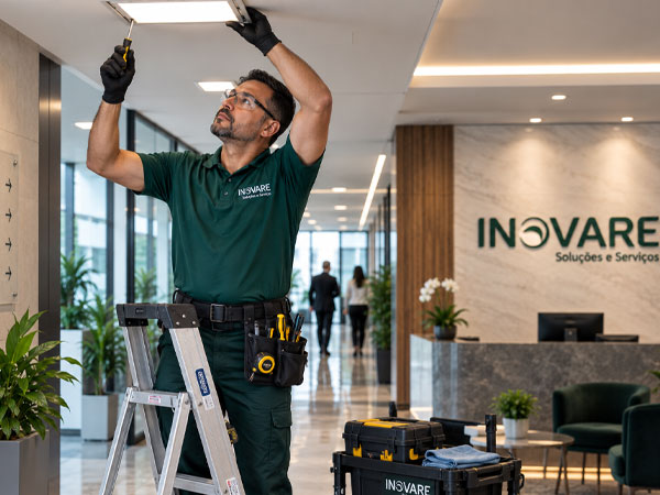 Profissional de manutenção predial da Inovare
